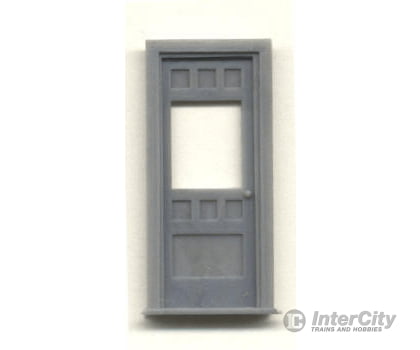 Grandt Line Products 3601 30’ Door -- With Window & Frame Scratch Building Supplies