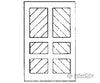 Grandt Line Products 3606 Baggage Door -- Rio Grande Sargents Station - Scale 55 X 85’ 140 216Cm