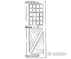 Grandt Line Products 3609 Engine House Door W/Hinges - 2 Pairs -- Scale 62 X 183’ 157 465Cm