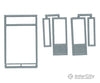 Grandt Line Products 3632 Double Door W/Windows & Transom -- Scale 70 X 90’ 178 229Cm Scratch