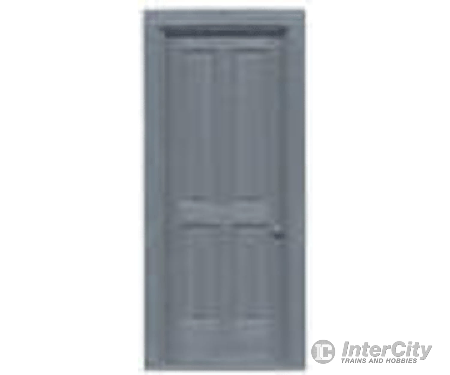 Grandt Line Products 3636 Station Or House Entry Door W/Frame -- Pkg(2) Scratch Building Supplies