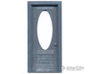 Grandt Line Products 3637 Residence Door W/Frame & Oval Window -- Pkg(2) Scratch Building Supplies