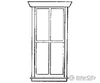 Grandt Line Products 3706 Station Windows -- Four-Pane 30 X 69’ Scratch Building Supplies