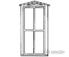 Grandt Line Products 3709 Durango Station Windows -- Four-Pane 36 X 87’ Scratch Building Supplies