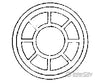 Grandt Line Products 3716 Round Windows For Masonry Buildings -- Four-Pane 42’ Diameter Scratch