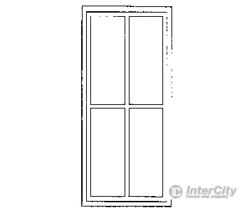 Grandt Line Products 3717 Double-Hung Factory Windows For Masonry Buildings -- Four-Pane Scale 42 X