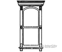 Grandt Line Products 3733 Victorian Two-Pane Window - Scale 30 X 72’ 76.2 183Cm Pkg(2) -- With