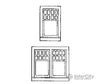 Grandt Line Products 3742 Rio Grande Southern-Style Windows -- Single 32 X 52’ Double 62 Scratch