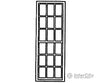 Grandt Line Products 3747 Double-Hung Windows -- 9/9 Light 104 X 37-1/2’ Scratch Building Supplies
