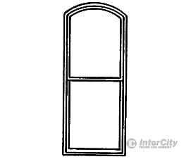 Grandt Line Products 3748 Arched-Top Double-Hung Windows -- Two-Pane Scratch Building Supplies