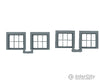 Grandt Line Products 3761 Windows -- Single-Sash 6-Light 30 X 28’ Pkg(4) Scratch Building Supplies
