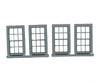 Grandt Line Products 3762 Double-Hung Windows -- 6-Over-6 - Scale 30 X 56’ 76.2 142Cm Pkg(4)
