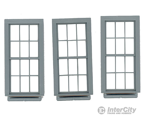 Grandt Line Products 3763 Double-Hung Windows -- 6-Over-6 Scale 38 X 86’ 96.5 218Cm Pkg(3)