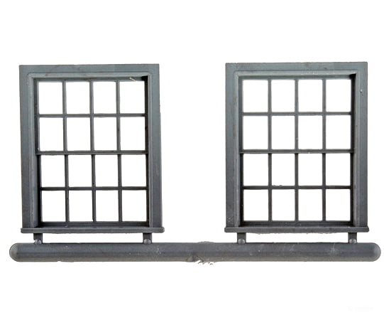 Grandt Line Products 3773 Windows -- Double-Hung 8-Over-8 Scale 35 X 45’ 88.9 114Cm Pkg(4)