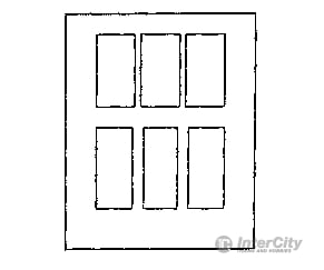 Grandt Line Products 3805 Combine Bagagge Doors -- Rio Grande Detailing Parts