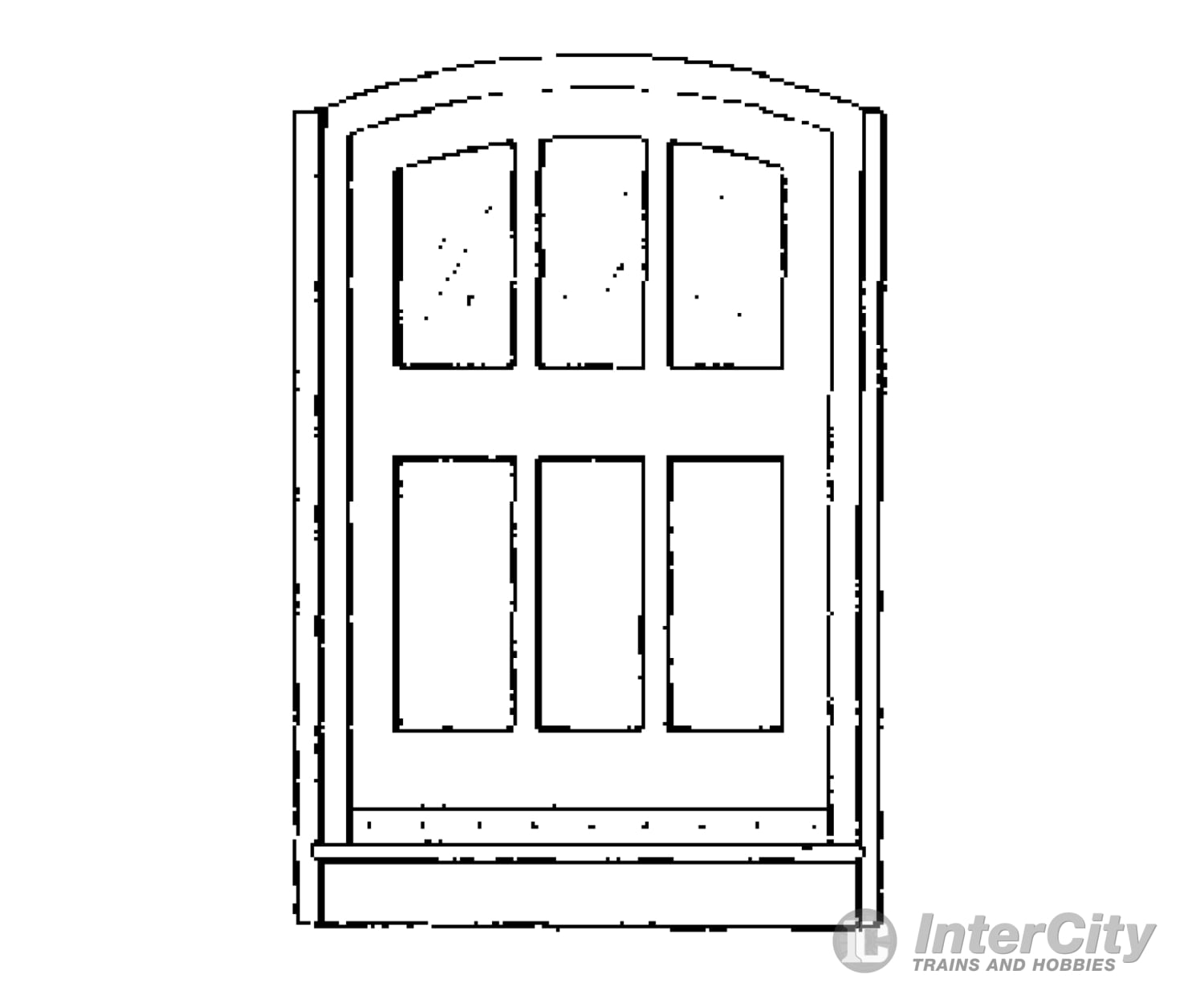 Grandt Line Products 3814 Combination Side Doors -- Sandy River & Rangeley Lakes Detailing Parts