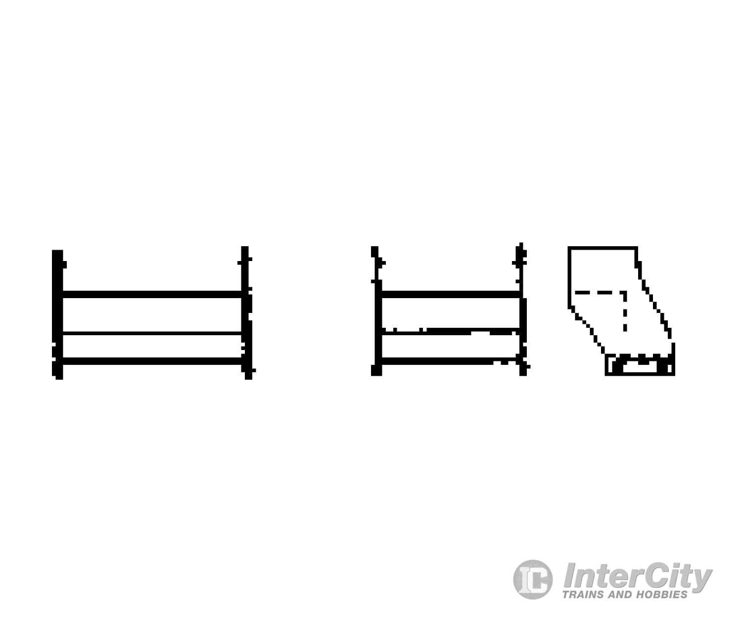 Grandt Line Products 3818 Passenger Car Steps -- 21’ Detailing Parts