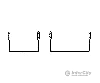 Grandt Line Products 3820 Baggage Car Stirrup Steps -- Rpo Car; (2) 1/18’ And (4) 1/12’