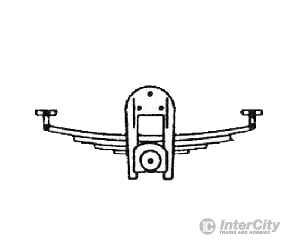 Grandt Line Products 41 Railcar Pedestal/Springs -- Sandy River & Rangeley Lakes Detaling Parts