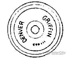 Grandt Line Products 45 Griffin Denver Wheelsets -- 26 Couplers & Trucks