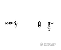 Grandt Line Products 5 Boxcar Door Latch Set Detaling Parts