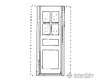 Grandt Line Products 50 Caboose Doors -- Rio Grande Detaling Parts