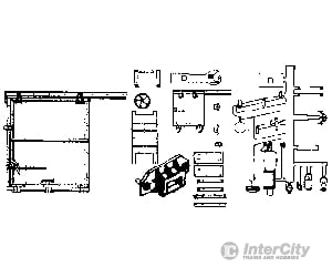 Grandt Line Products 5001 Freight Car Hardware Set -- Drgw Box Detailing Parts
