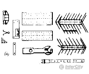 Grandt Line Products 5002 Freight Car Hardware Set -- Drgw High-Side Gondola Detailing Parts