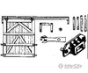 Grandt Line Products 5004 Freight Car Hardware Set -- Drgw Stock Detailing Parts