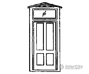 Grandt Line Products 5013 Door -- Durango Station W/Frame & Transom Detailing Parts