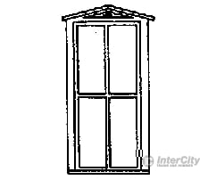 Grandt Line Products 5014 Window -- Durango Station 4-Pane Scale 36 X 87’ 91.4 221Cm Pkg(8)