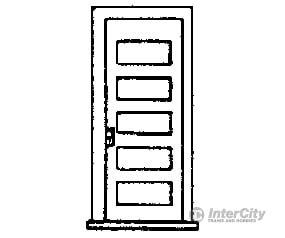 Grandt Line Products 5021 Door -- 30’ Five-Panel W/Frame Detailing Parts