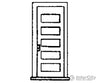 Grandt Line Products 5021 Door -- 30’ Five-Panel W/Frame Detailing Parts