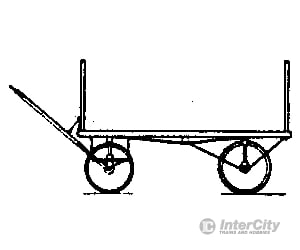 Grandt Line Products 5033 Baggage Wagon -- 4-Wheel Type Cars & Trucks