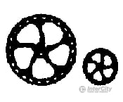 Grandt Line Products 5037 Brake Wheel -- Denver Rio Grande & Western 16’ Style Pkg(4) Detailing
