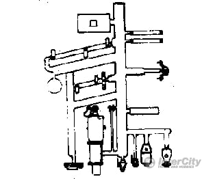 Grandt Line Products 5040 Brake Gear Set - Westinghouse Narrow Gauge Type K -- Plastic Detailing