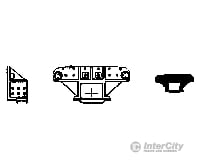 Grandt Line Products 5047 Coupler Pocket -- Drgw Drop Bottom Gondolas Detailing Parts