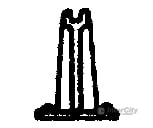 Grandt Line Products 5053 Queenpost-Plastic -- 10’ 25.4Cm Scratch Building Supplies