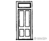 Grandt Line Products 5058 Doors -- With Frame & Transom - Drgw Station Style Pkg(3) Scratch