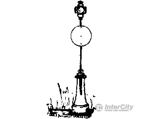 Grandt Line Products 5061 Switch Stand (Nonoperating) -- Heavy Cast Iron 3-Position Style Track