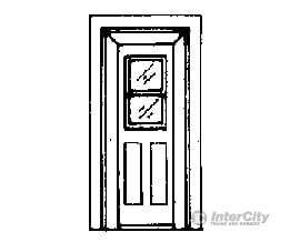 Grandt Line Products 5070 Door -- Drgw Coach Ends Detailing Parts