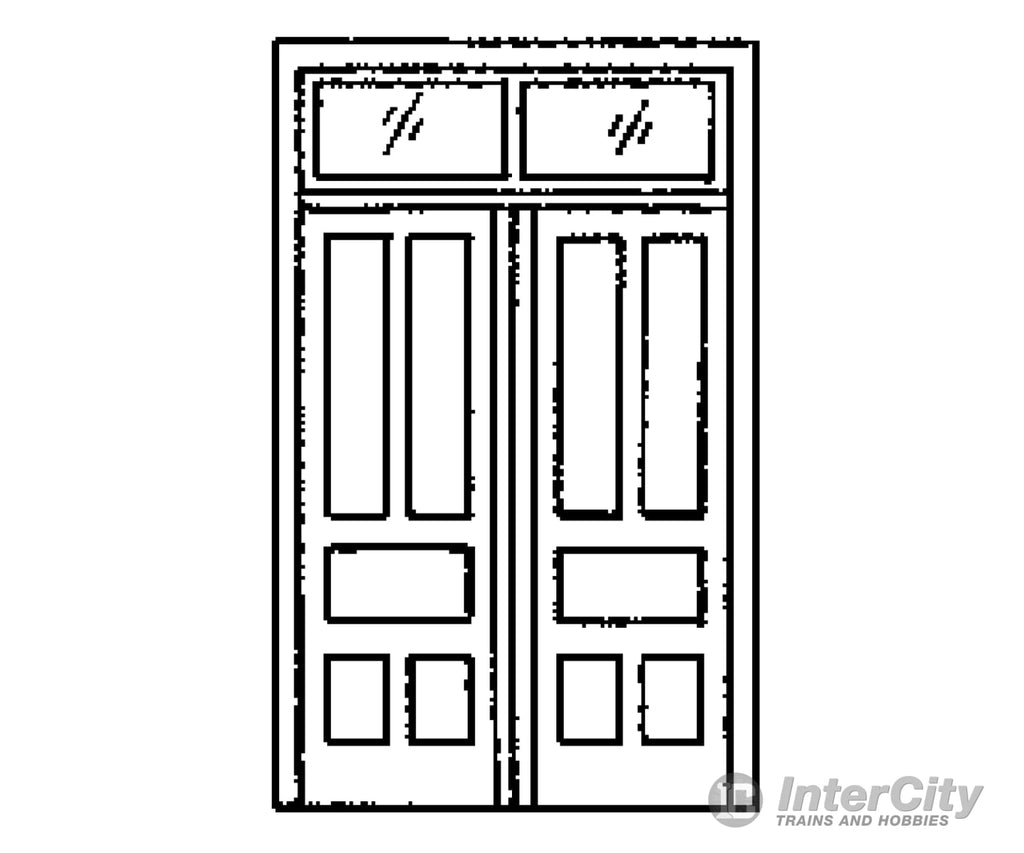 Grandt Line Products 5073 Door -- Double W/Transom Detailing Parts
