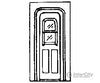 Grandt Line Products 5078 Door -- Coach End W/Arch Top Detailing Parts