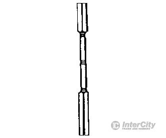 Grandt Line Products 5079 Turned Wood Porch Columns (Molded Plastic) Detailing Parts