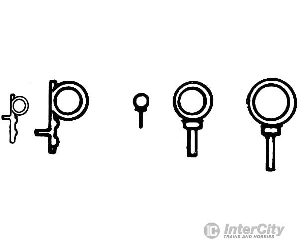 Grandt Line Products 5085 Lift Rings -- Assortment Pkg(108) Detailing Parts