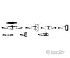 Grandt Line Products 5095 Hinge Assortment -- Plastic Pkg(2) Parts