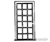 Grandt Line Products 5097 Window -- Engine House 18-Pane Scale 42 X 91’ 107 231Cm Pkg(6)