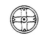 Grandt Line Products 51 Old-Time Brake Wheel -- 15’ Rio Grande Detaling Parts