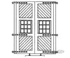 Grandt Line Products 5102 Door -- Engine House Scale 6’6’ X 14’6’ W/Hinges; Pkg(4) Detailing Parts