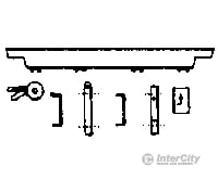 Grandt Line Products 5105 Flat Car Hardware -- West Side Lumber Co. Detailing Parts